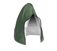 Patio Hanging Egg Chair Cover Waterproof Windproof Swing Protector Zipper Buckle For Outdoor Wicker Single/Double Seat for Swing Chair(Green,115x190CM)
