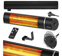 Patio Heater Black 2000W Infrared