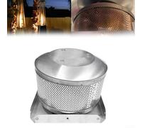 Patio Heater Burning Net And Base, Stainless Steel Patio Heater Replacement Parts, Burning Net Heating Parts For Burning Tower, No Drilling Required