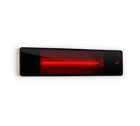 Patio Heater Electric Wall Mounted Radiant Infrared Outdoor Heating 1800W Remote