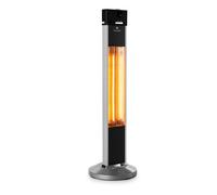 Patio Heater Infrared Electric Standing Outdoor Garden Home 2000W Remote Silver