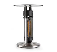 Patio Heater Outdoor Space Heating Infrared Table Carbon 1200W LED 65cm Glass
