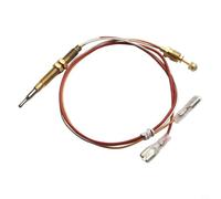 Patio Heater Thermocouple Replacement Part, M6x0.75 Thread Head M8x1 End Connection, 6.3mm Flat Terminal for Gas Fire(40CM)