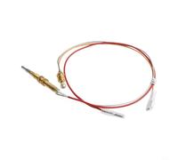 Patio Heater Thermocouple Replacement Part, M6x0.75 Thread Head M8x1 End Connection, 6.3mm Flat Terminal for Gas Fire(60CM)