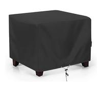 Patio Heavy-Duty 420D Waterproof All-Weather140x80x90cm Outdoor Ottoman & Coffee Table Cover UV & Wind Resistant Fits Square/Rectangular Furniture