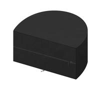 Patio Lounge Chair - Sun Island Semi Round Dust Protector, Waterproof Outdoor Furniture Protector, Against Weathering | Non-Slip Cover