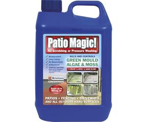 Patio Magic 2.5 Litres Liquid Concentrate Mould and Algae Killer (Extra Value Pack of 4)