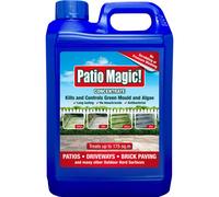 Patio Magic 2.5L Concentrate Kills Algae & Lichen on Patios, Paths & Drives.