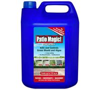 Patio Magic Patio Cleaner 2.5L / 5L | Kills Green Mould, Algae & Moss on Hard Outdoor Surfaces | No Pressure Washing Needed | Concentrated Formula (5L)