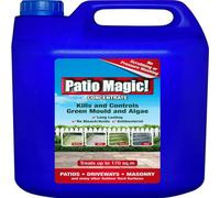 Patio Magic! Outdoor Mould & Algae Killer - Fast-Acting Concentrate for Patios, Driveways, Paths & Garden Furniture - No Bleach or Acids - 2.5L or 5L - Treats up to 85m² (5L)