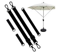 Patio Parasol Tie Strap - Windproof Parasol Tie-Ultra Lightweight Adjustable Tie Tie for Sun Shade Umbrella, Canopy Shelter, Tent, Climbing Camping Accessories