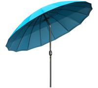 Patio Parasol Umbrella Market Table Parasol 18 Sturdy Ribs 255cm