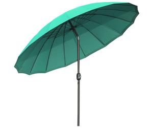 Patio Parasol Umbrella Market Table Parasol 18 Sturdy Ribs 255cm