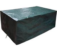 PATIO PLUS Outdoor Furniture Set Cover, Waterproof,Windproof, Anti-UV, Rectangular,garden table Covers for Patio Table and Chairs Set - Extra Large 200x200x90cm Green BLGFC200-0GR-C