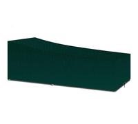PATIO PLUS Sun Lounger Covers Waterproof, Polyethylene fabric material Lounger Chair Cover Outdoor Garden Sunbed Cover Windproof Anti-UV 220x80x35/55cm Green