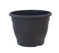 Patio pots for Plants Dark Grey Made of durable garden plastic 32cm Planter by Thompson and Morgan (1)