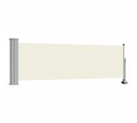 vidaXL Patio Retractable Side Awning 80x300 cm Grey LSO UK