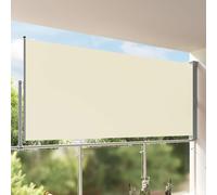 Patio Retractable Side Awning Garden Canopy Outdoor Privacy Screen vidaXL