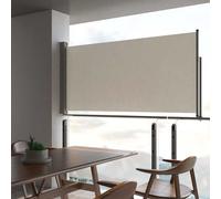 Patio Retractable Side Awning Garden Canopy Outdoor Privacy Screen vidaXL
