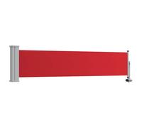 (red, 60 x 300 cm) vidaXL Patio Retractable Side Awning Privacy Screen Garden Sunshade Screen