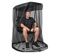 Patio Swing Cover - Protective Foldable Waterproof Fine Mesh, Chair Net Fly Canopy, Oxford Polyester Blackout Screen, Portable Shade Solution | Travel Climbing Hiking Fishing Garden 150x97x200cm