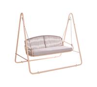 Patio Swing NORCIA Metal Beige