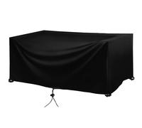 Patio Table Covers Waterproof Outdoor Garden Furniture Covers 315x200x75cm/LxWxH Extra Large Outdoor Patio Furniture Cover Waterproof for All Weathers Anti-Uv Garden Covers Waterproof Oxford Fabric