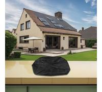 Patio Umbrella Base Cover Featuring Heavy Duty Waterproof Polyester and Secure Elastic Bottom Cord for Stable Outdoor Use in Various Weather Conditions (64 * 64 * 18cm)