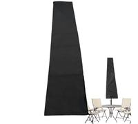 Patio Umbrella Covers Scratch-Resistant Protective Protector with Zipper