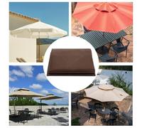 Patio Umbrella Covers Waterproof, 210D Oxford Fabric Waterproof Garden Umbrella Cover, UV-Resistant Shield, Parasol Protector for Deck Outdoor Beach Poolside Porch Garden Backyard