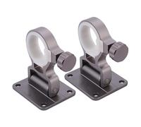 Patio Umbrella Holder,2X Adjustable Canopy Stand Clamp | Umbrella Holder Bracket Stand Base for Outdoor Fishing Chair Box Pole