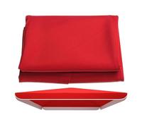 Patio Umbrella Replacement Canopy, 4 Arms Sun Umbrella Replacement Cloth, Garden Parasol Canopy Cover, Thickened Double Layer Replacement Parasol Fabric Canopy for Parasols(Red,3.0x3.0m/9.8x9.8ft)