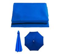 Patio Umbrella Replacement Canopy for 6/8 Ribs Garden Parasol Fabric Cover for Cantilever Umbrella