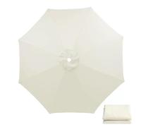 Patio Umbrella Replacement Canopy for 6/8 Ribs - Outdoor Garden Covers for 6.5ft 7.5ft 9ft 10ft Cantilever Sun Umbrellas - Backyard Umbrella Canopy
