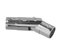 Patio Umbrella Shaker Turn, Detachable Metal Crank Handle Replacement Part for Garden Terrace Balcony Coffee Shop Outdoor For Leisure Areas, Silver Finish