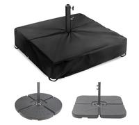 Patio Umbrella Stand Base Cover, Patio Umbrella Base Cover, Parasol Base Protection, 600D Oxford Waterproof Parasol Accessories for the Backyard