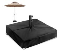 Patio Umbrella Stand Base Cover | Umbrella Base Dustproof Cover | Heavy Duty 600D Oxford Patio Dustproof Cloth for Backyard Pool Deck