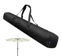 Patio Umbrella Storage Bag - 1x Foldable Parasol Storage Bag | Beach Umbrella Cover Storage Bag | Outdoor Umbrella Carrying Bag, 57 Inch Beach Umbrella Storage Bag, Waterproof Umbrella Carrier