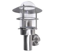 vidaXL Patio Wall Light Lamp Stainless Steel