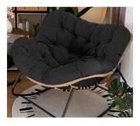 Patio Wicker Rocking Chair with Cushioned Seat - Comfortable Indoor/Outdoor Relaxation Recliner for Home and Garden