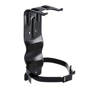 Patioer Fire Extinguisher Bracket, 5 LB Heavy Duty Steel Mount Holder for Fires Extinguishers Up to 4.5" Diameter, for Home Garage Vehicle Boat Marine, Black