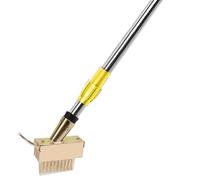 Patios Weed Brush Block Paving And Driveway Handle For Cleaning Remove Weeds And Moss Build Up Remover Tool With Angled Brush Wire Bristles