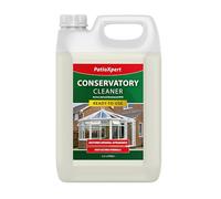 PatioXpert - Conservatory & UPVC Cleaner 2.5L - Streak-Free Cleaner for Frames, Fascias & Guttering - Removes Dirt, Mould & Stains - Safe on White & Coloured UPVC