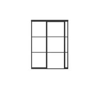 Patishon Ultimate Glazed Single Sliding Door Partition H 2400mm X W 1972mm