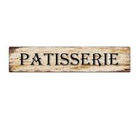 Patisserie Decor Street Sign Vintage Metal Tin Sign Retro Poster Design for Cafes Bar Pub Beer Club Wall Home Decor 4x16 Inch