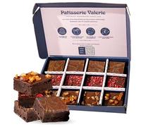 Patisserie Valerie Kind Bakes Brownie Gift Box - Made Without Gluten or Dairy - Decadent selection of rich, fudgy brownies - Chocolate Berry, Orange & Caramel - Indulgent Letterbox Treats
