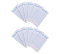 PATKAW 10 Pack Waitress Order Notepad with 50 Sheets Each, Smooth Writing Experience and Offset Paper Material, Well-structured Grid Layout for Effortless Order Logging in Restaurants