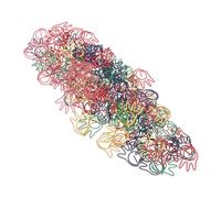 PATKAW 100pcs Hand Shaped Paper Clips for Invitations and Documents, Strong Grip Mini Iron Clips with Cute and Decorative Style, for Students and Professionals