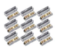 PATKAW 10pcs Quick Wiring Wire Connector Nut Kit with Protective Covers Reusable Insulated Terminal Connectors for Efficient Electric Cable Splicing and Fast Installation Suitable