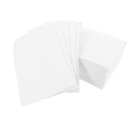 PATKAW 125pcs Disposable Bibs Sheets Cleaning Pads White Wood Pulp Material Does Not Tear Or Break Easily Protects Surfaces from Spills and Stains Tattoo and Makeup Table Mat